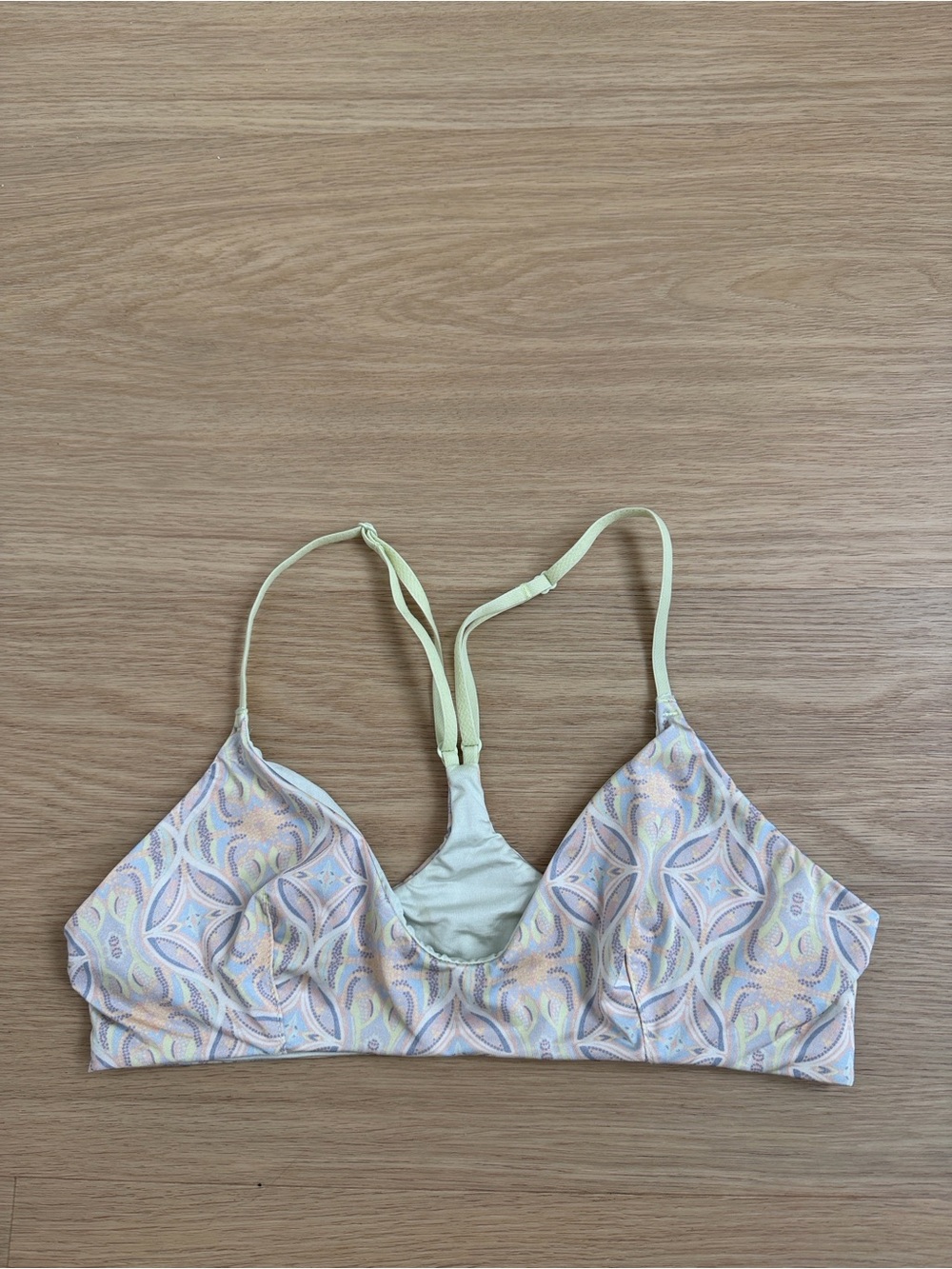 Free People Intimately Pastel Patterned Bralette Bra XS